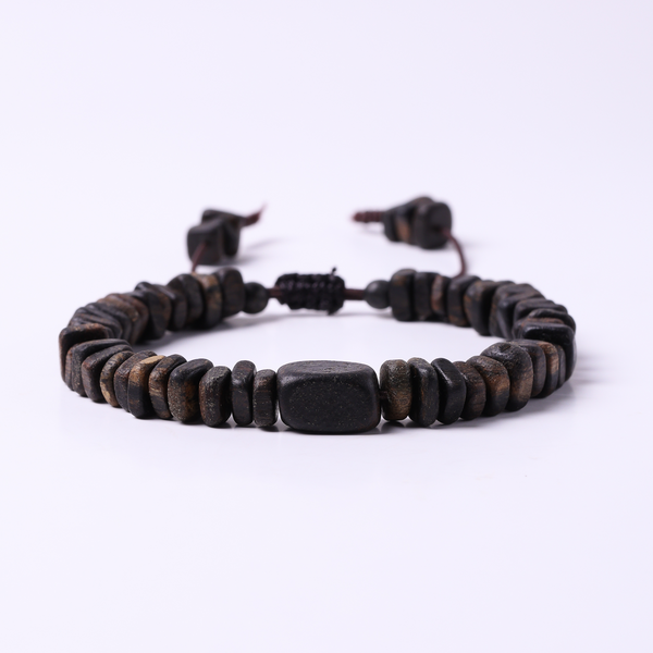 Ferryman Lucid Dream Damaru Agarwood Bracelet