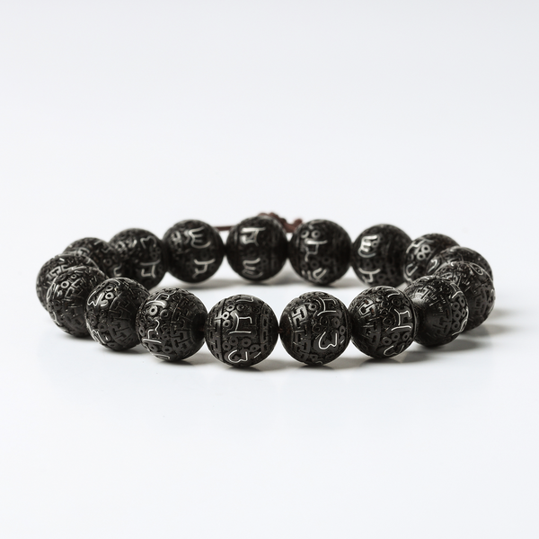 Ferryman Lucid Dream Incense Ash Om Mani Padme Hum Bracelet
